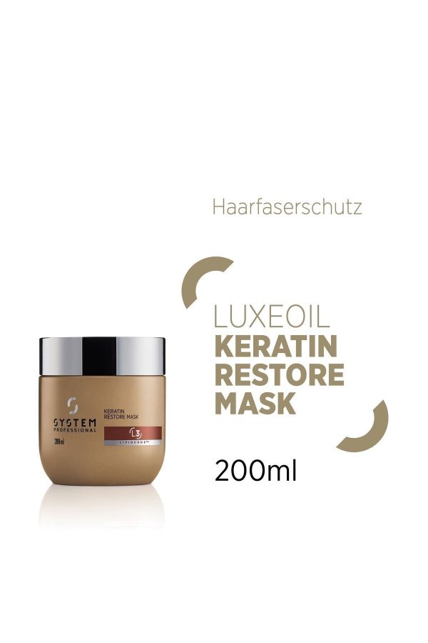 ماسک مو اورجینال برند Wella professionals مدل LuxeOil-Keratin Desteği Koruyucu Saç Maskesi کد 855535816