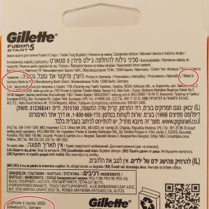 ژیلت و ریش تراش اورجینال برند Gillette مدل Fusion5 Start 8’li Yedek Bıçak کد 861267268