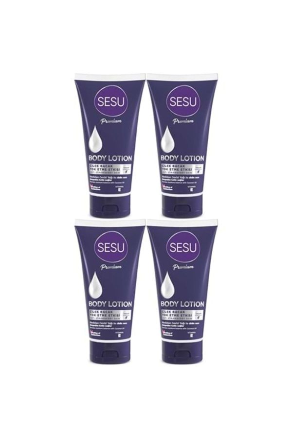 ست مراقبت از پوست اورجینال برند Sesu مدل Vücut Losyonu 175ML (4'lü Set) کد 855841981