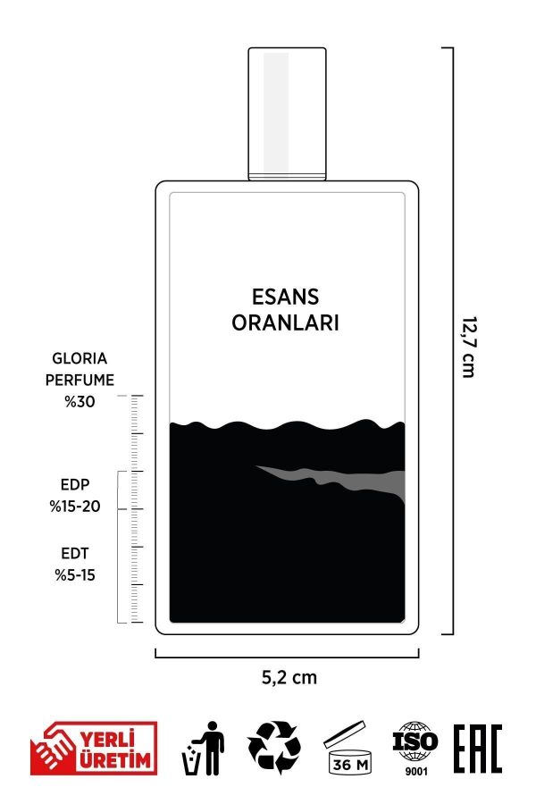 ادکلن اورجینال برند Gloria perfume کد 217512679 - Image 2