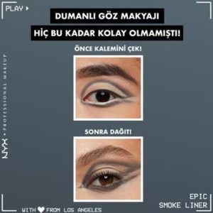 آیلاینر اورجینال برند Nyx professional makeup مدل Epic Smoke Liner کد 877440647