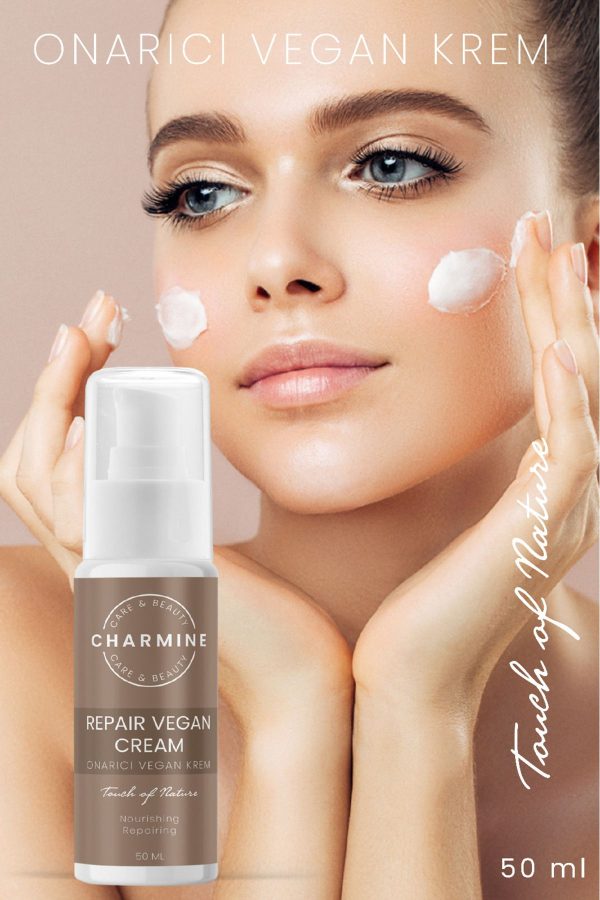 کرم صورت اورجینال برند Charmine مدل Repairing vegan cream کد 872164567 - Image 3