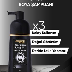 شامپو اورجینال برند Softto plus مدل Beyaz Saç Siyahlaştırıcı Şampuan 350ml کد 355368997