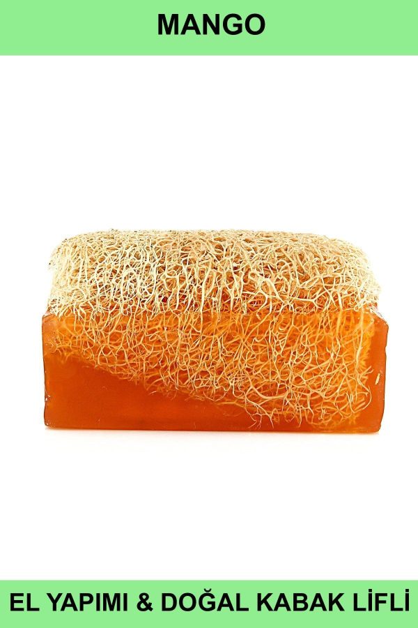 صابون جامد اورجینال برند Shaka مدل Natural loofah mango soap, 120g کد 162425412 - Image 2