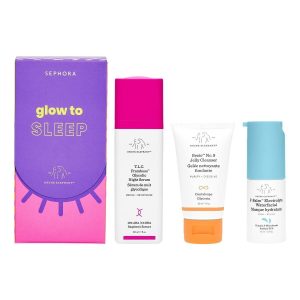 ست مراقبت از پوست اورجینال برند Drunk elephant مدل Glow To Sleep Kit کد 372689462