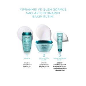 شامپو اورجینال برند Kerastase مدل Bain Force Architecte 250ml کد 681520712
