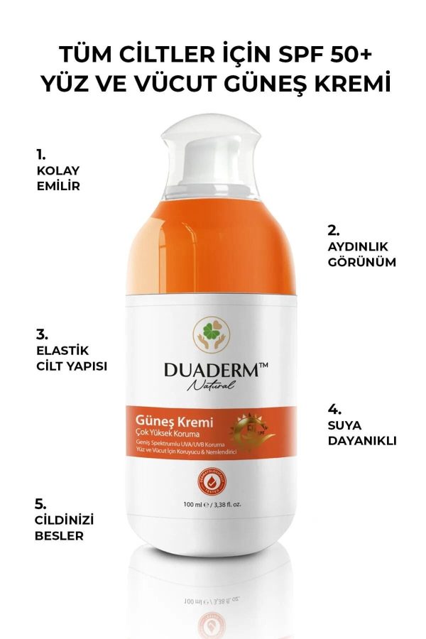 ضد آفتاب صورت اورجینال برند Duaderm کد 104665423 - Image 5