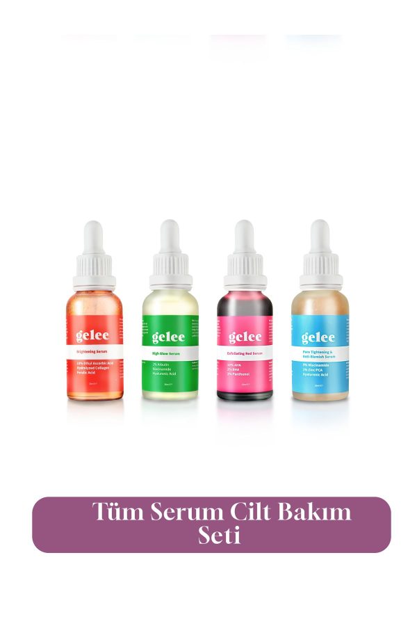 سرم پوست اورجینال برند Gelee مدل Tüm Serum Cilt Bakım Seti کد 363323898