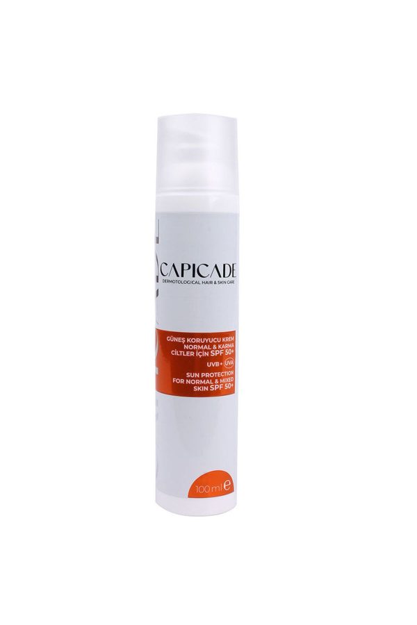 ضد آفتاب صورت اورجینال برند Capicade مدل Güneş Koruyucu Krem Spf50 100ml کد 475148046