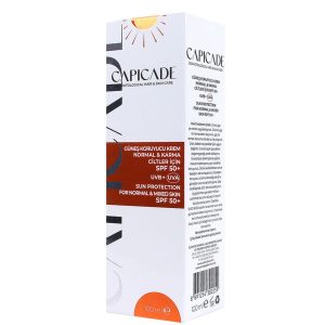ضد آفتاب صورت اورجینال برند Capicade مدل Güneş Koruyucu Krem Spf50 100ml کد 475148046