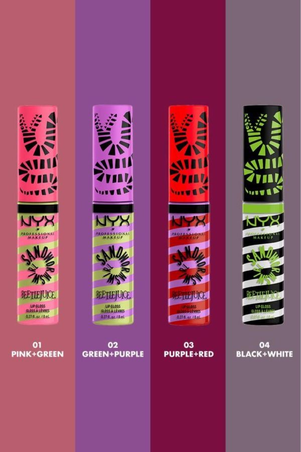 برق لب اورجینال برند Nyx professional makeup مدل Beetlejuice Özel Koleksiyon Dudak Parlatıcısı کد 869496041 - Image 4