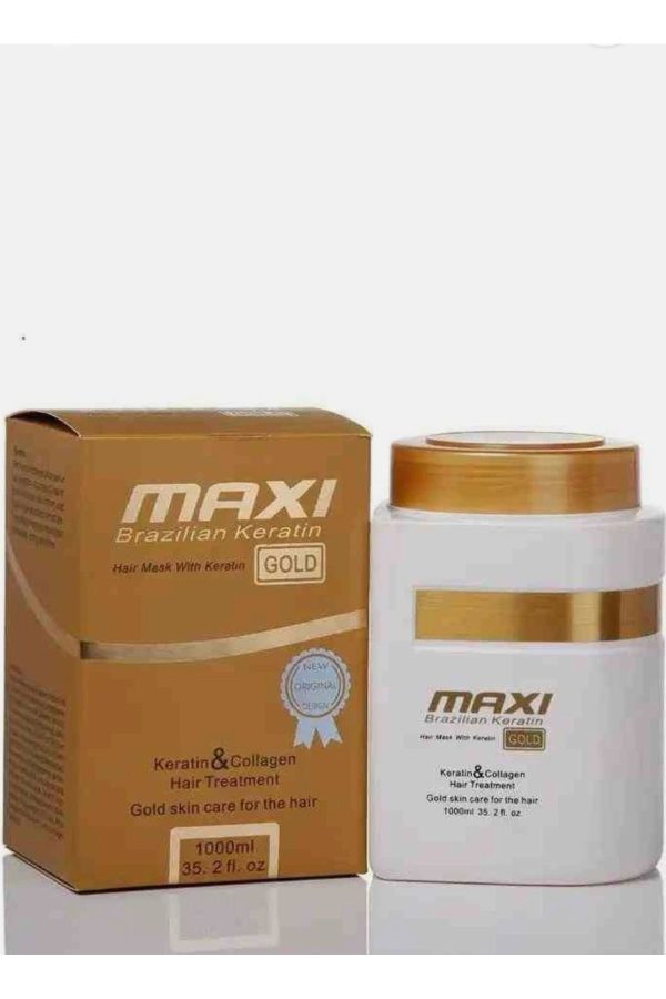 ست مراقبت از مو اورجینال برند Maxi مدل Brazilian Keratin Saç Bakım 1000ml کد 867996726