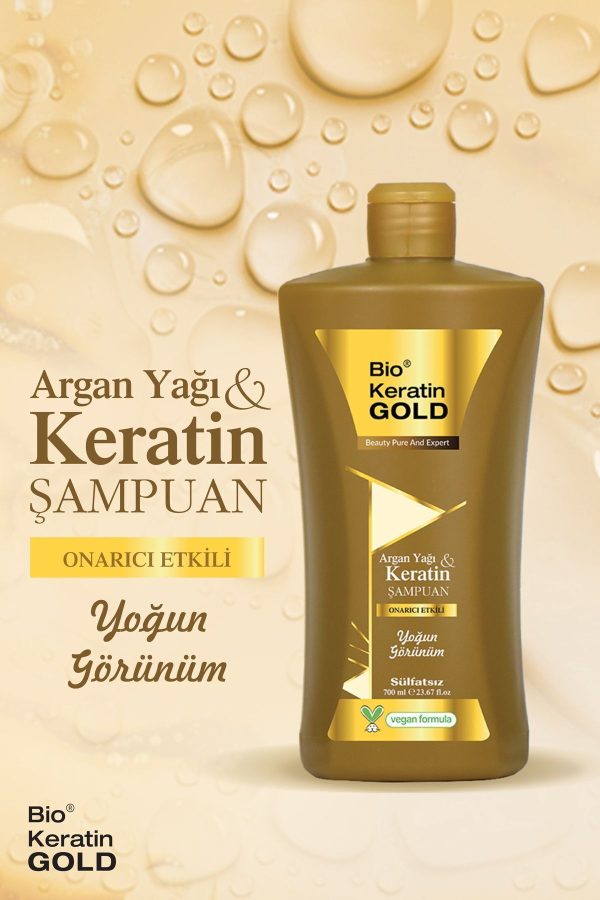 شامپو اورجینال برند Bio keratin gold کد 813014971