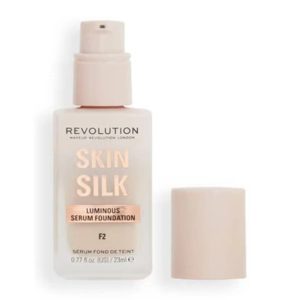 کرم فاندیشن اورجینال برند Revolution مدل Silk Serum Fondöten F2 کد 841860446