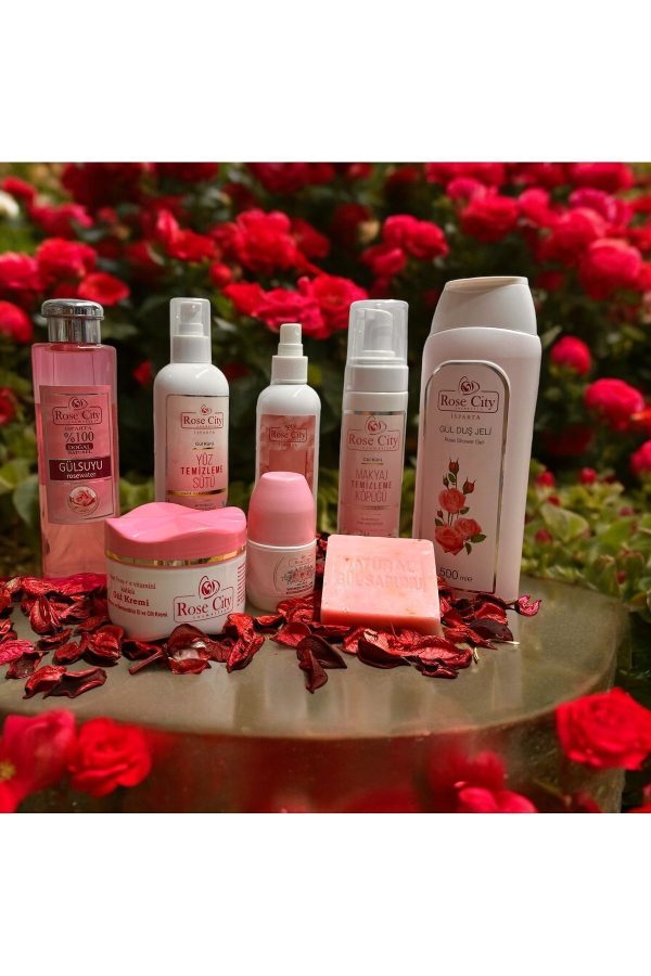 ست مراقبت از پوست اورجینال برند Rosecity مدل Natural Rose Product Special Set کد 835090172