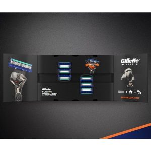 ژیلت و ریش تراش اورجینال برند Gillette مدل Fusion5 ProGlide 8’li کد 368278487