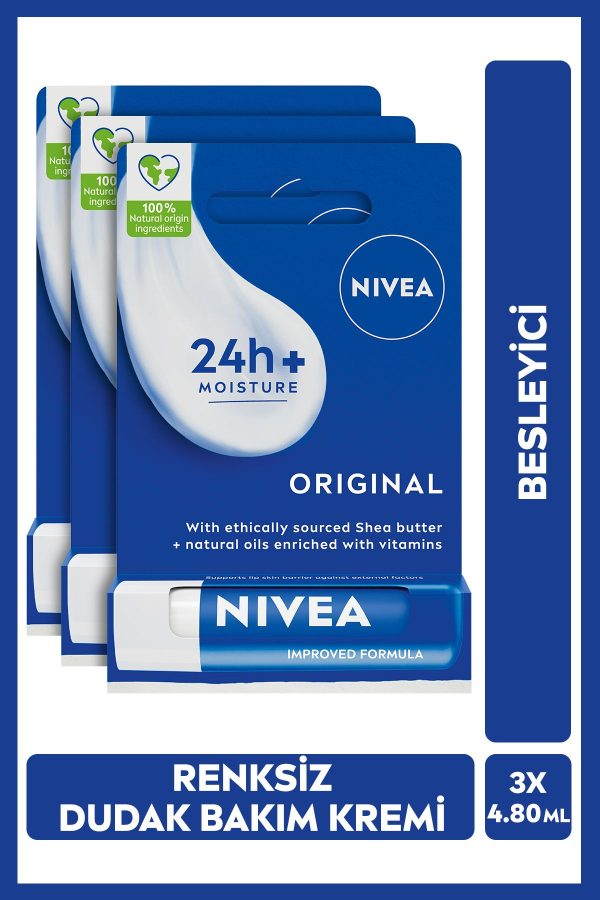 کرم لب اورجینال برند Nivea کد 36487401