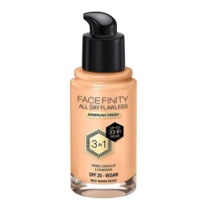 کرم فاندیشن اورجینال برند Max factor مدل Facefinity 3in1 Foundation کد 878505091
