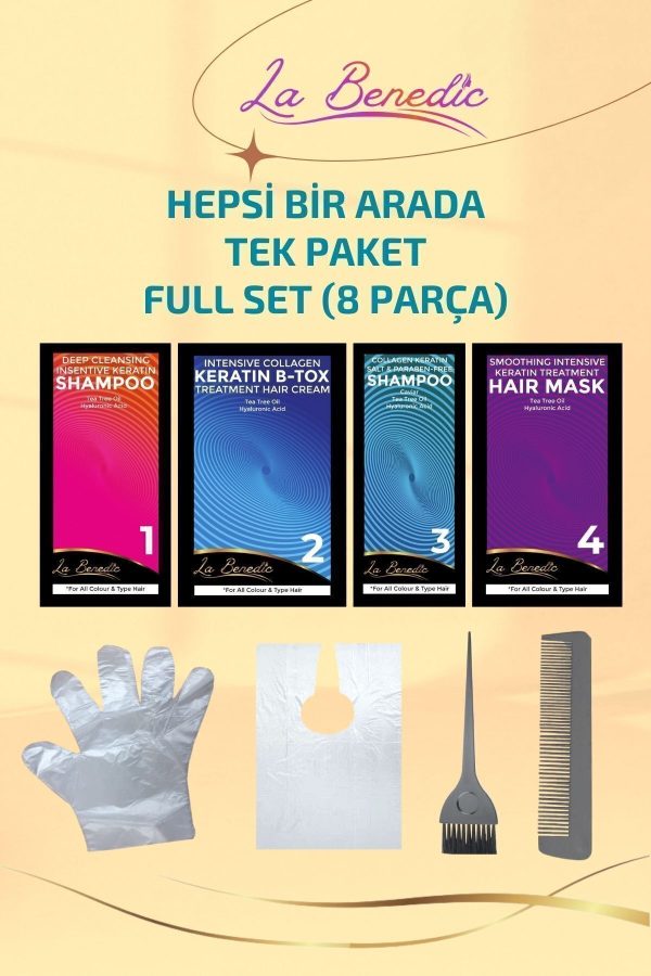ست مراقبت از مو اورجینال برند La benedic کد 839379352 - Image 4