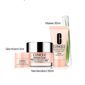 ست مراقبت از پوست اورجینال برند Clinique مدل 3’lü Işıltılı Moisture Surge Seti کد 847574228
