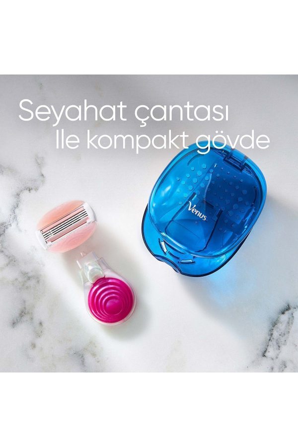 ژیلت و ریش تراش اورجینال برند Gillette venus مدل Comfortglide Snap کد 259303371 - Image 6