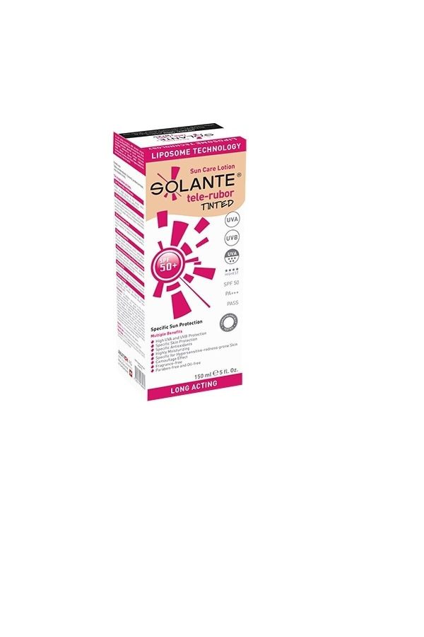 ضد آفتاب صورت اورجینال برند Solante مدل Tele Rubor Tinted 150 ml کد 55399829