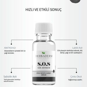 سرم پوست اورجینال برند Herbaderm مدل Blackhead prevention, purifying serum کد 357847946