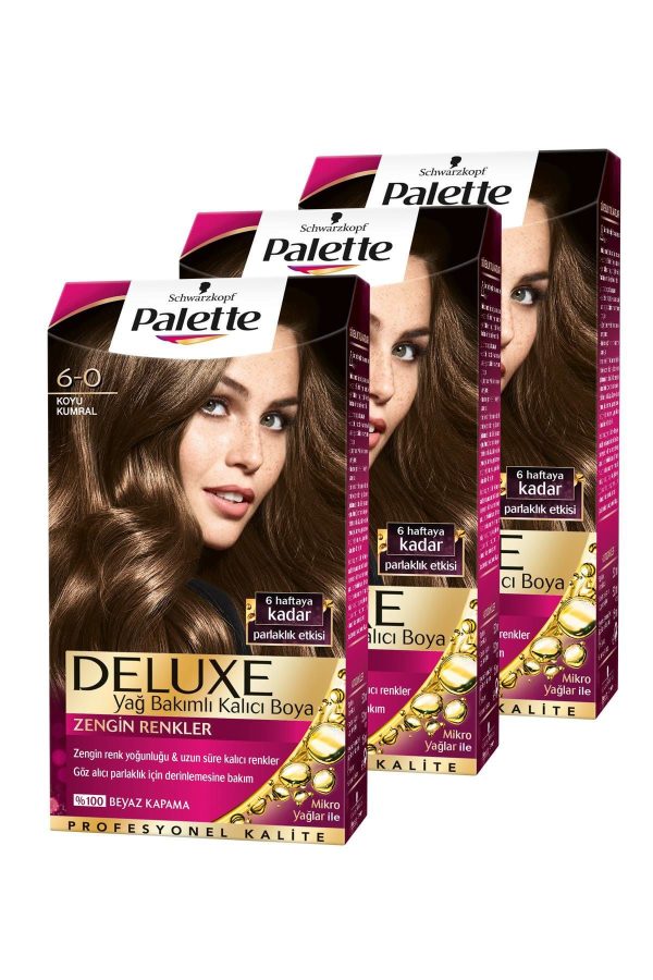 رنگ مو اورجینال برند Palette مدل Deluxe Saç Boyası کد 6636688
