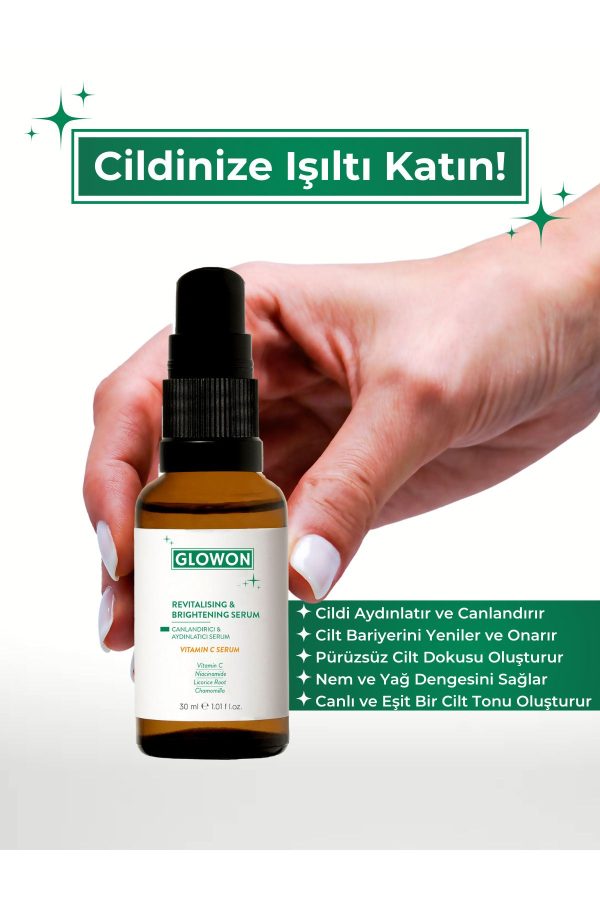 سرم پوست اورجینال برند Glowon مدل Pürüzsüz Cilt Bakım 2'li Seti کد 878970389 - Image 3