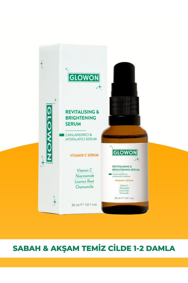 سرم پوست اورجینال برند Glowon مدل Pürüzsüz Cilt Bakım 2'li Seti کد 878970389 - Image 4