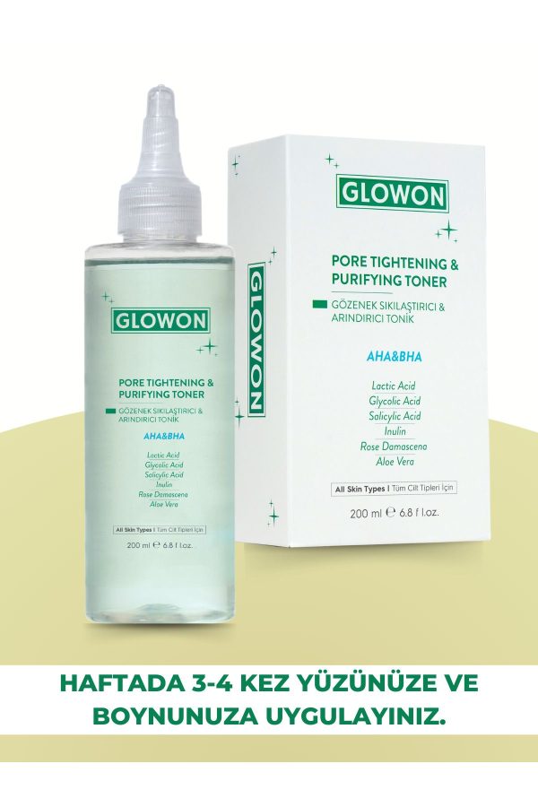 سرم پوست اورجینال برند Glowon مدل Pürüzsüz Cilt Bakım 2'li Seti کد 878970389 - Image 7
