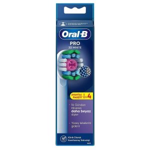 سری یدک مسواک برقی اورجینال برند Oral b مدل 3D White X-filament کد 805580265