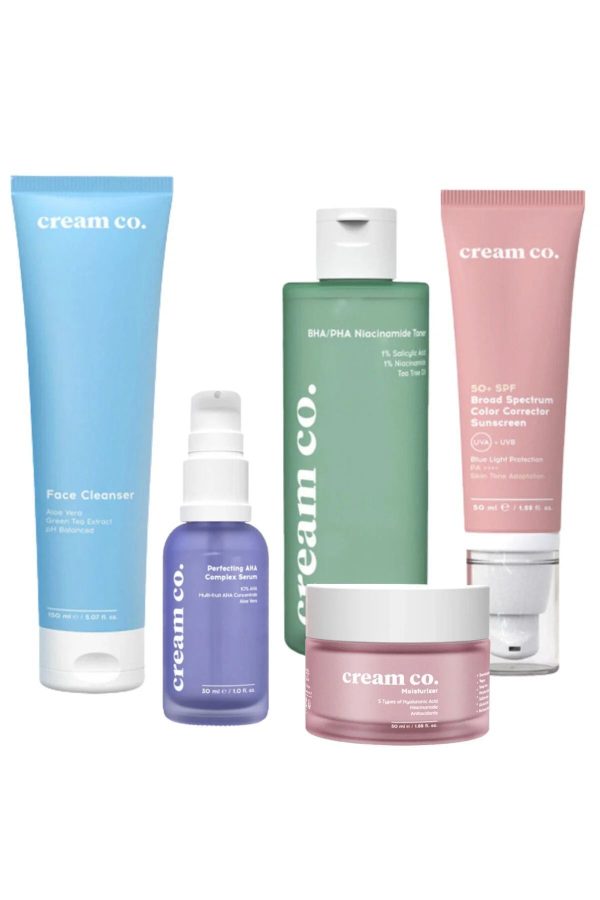 ست مراقبت از پوست اورجینال برند Cream co کد 777447193