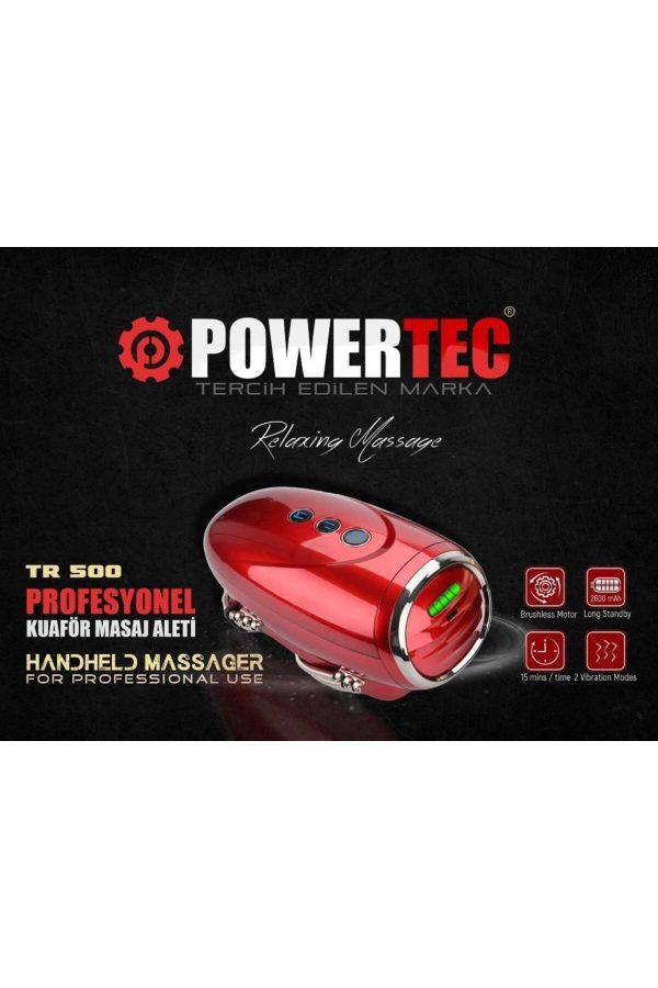 ماساژور صورت اورجینال برند Powertec مدل TR-500 کد 843793609 - Image 2