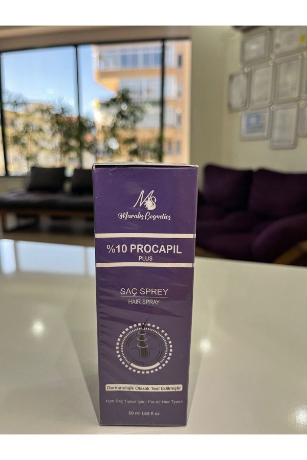 روغن و سرم مو اورجینال برند Maralis cosmetics مدل Procapil Plus 10% کد 744297703 - Image 3