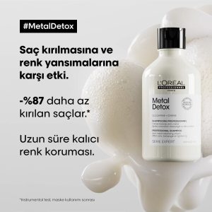 شامپو اورجینال برند L oreal professionnel مدل Metal Detox کد 882456858