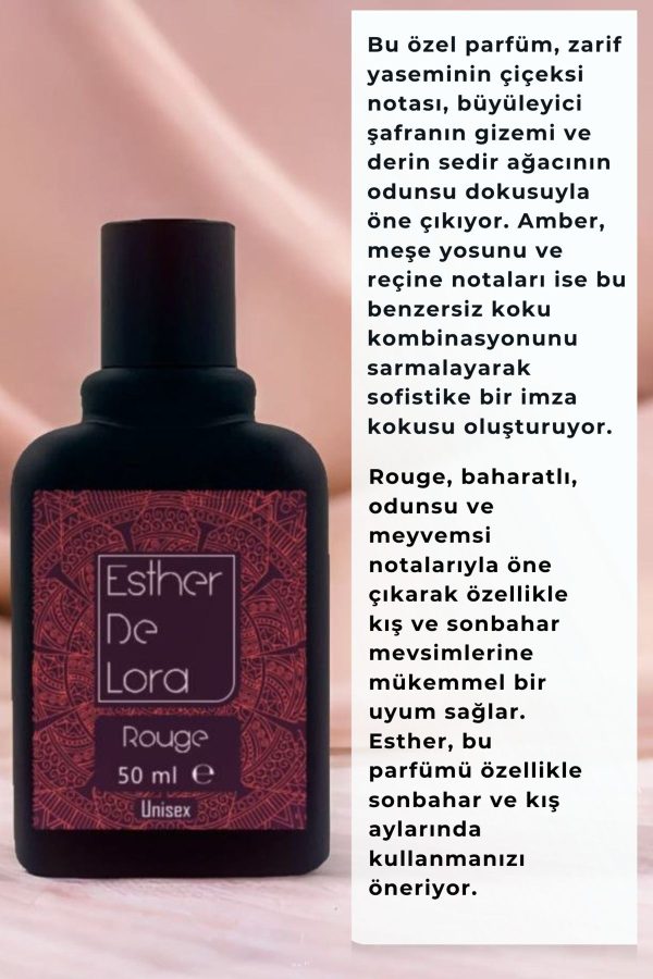 ادکلن اورجینال برند Esther de lora مدل Baccarat Rouge 50ml EDP کد 765296638 - Image 2