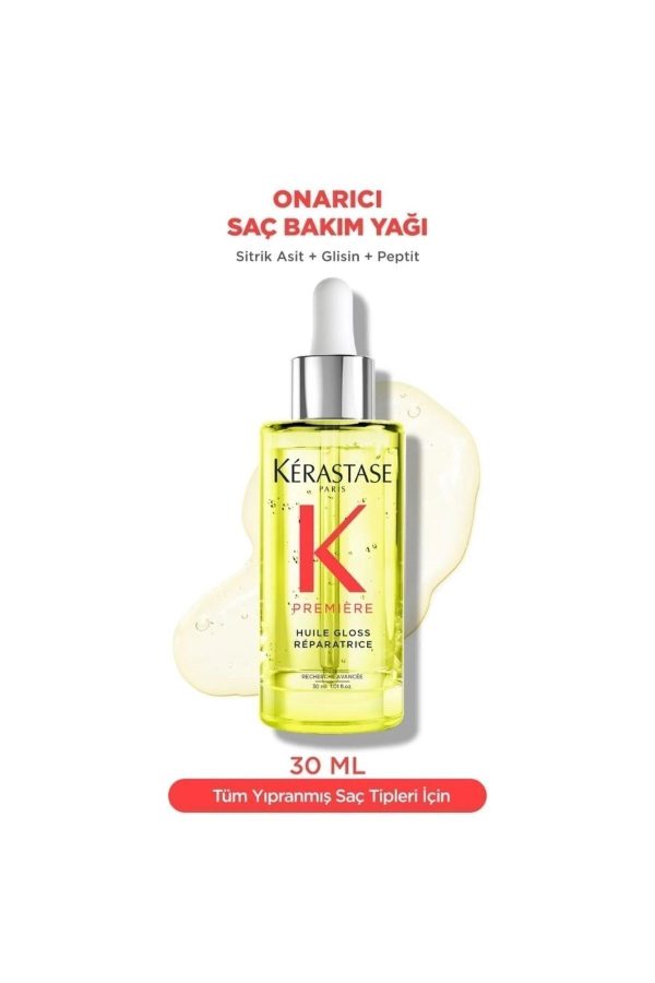 روغن و سرم مو اورجینال برند Kerastase مدل Oil applied to dry hair-30ml کد 855226236