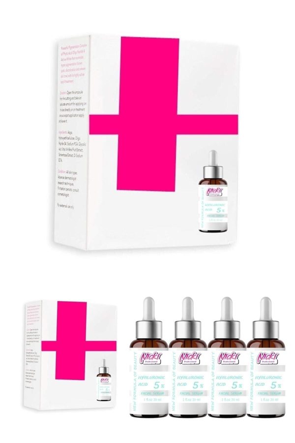 سرم پوست اورجینال برند Nicki مدل Serum with 5% hyaluronic acid کد 43147589