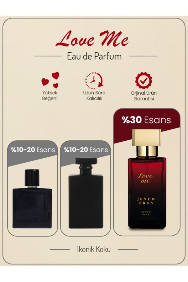 ادکلن اورجینال برند Jeven brus مدل Love Me 50ml کد 841179873 - Image 3