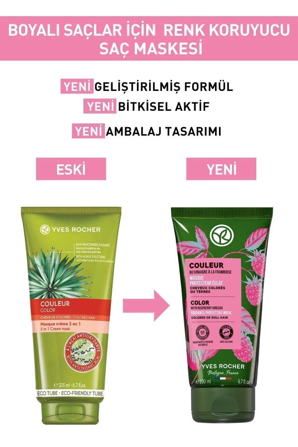 ماسک مو اورجینال برند Yves rocher کد 815672292 - Image 2