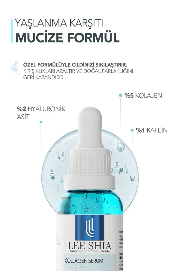 ست مراقبت از پوست اورجینال برند Lee shia مدل Anti-wrinkle tightening serum set کد 756956812 - Image 4