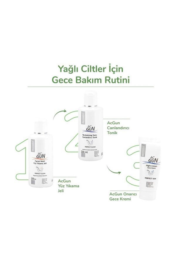 کرم صورت اورجینال برند Dermoskin مدل AcGun Onarıcı Gece Kremi کد 818103985 - Image 2