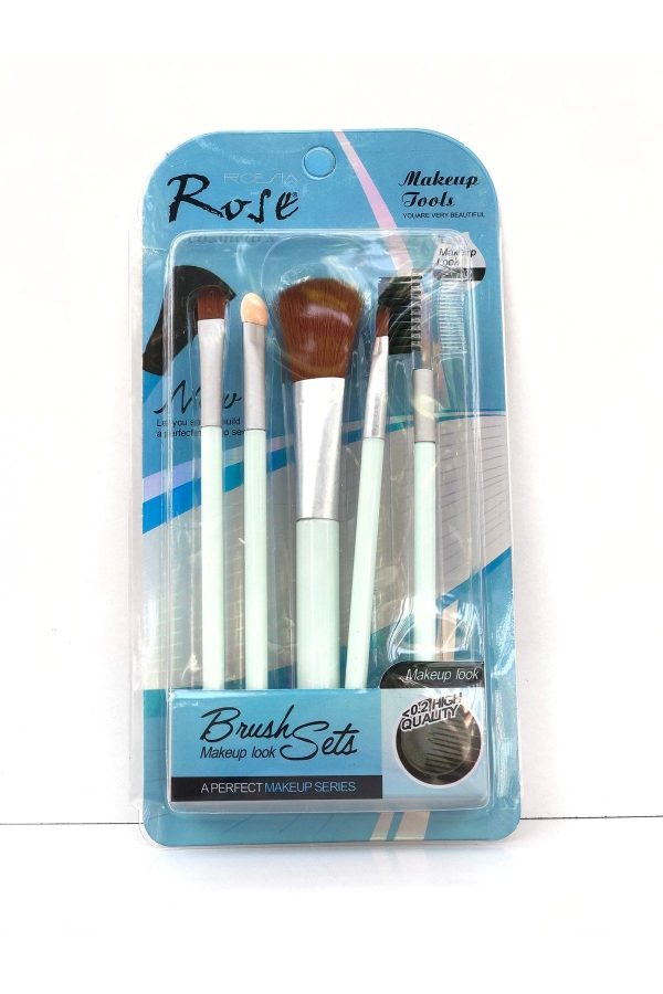 برس اورجینال برند Roesia rose cosmetics مدل 5'li Kutulu Özel Fırça Seti کد 308721156