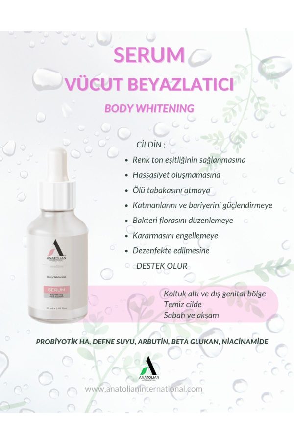 کرم بدن اورجینال برند Anatolian مدل Body whitening serum کد 749874374 - Image 5