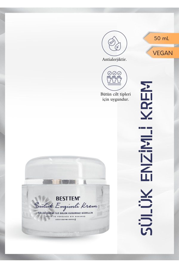 کرم صورت اورجینال برند Besttem مدل Sülük Enzimli Krem 50ml کد 877141527