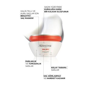 ماسک مو اورجینال برند Kerastase مدل Masquintense Kalın Saçlara Maske 200ml کد 202586