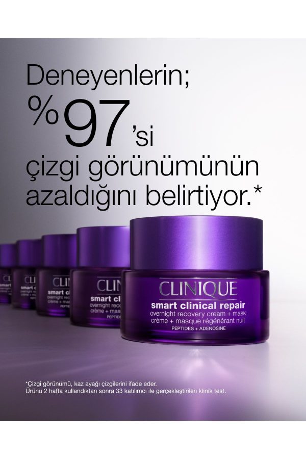 کرم صورت اورجینال برند Clinique مدل Repairing Night Cream & Mask کد 861653061 - Image 3