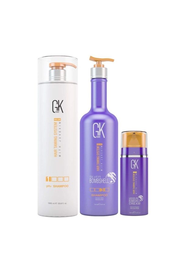 ست مراقبت از مو اورجینال برند Gk hair مدل Global Keratin Ph Şampuan Arındırıçı کد 99010246
