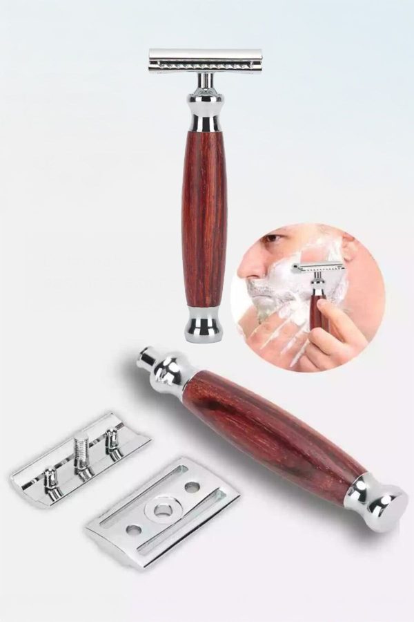 ژیلت و ریش تراش اورجینال برند Qualis مدل Q5 Klasik Manuel Tıraş Makinesi کد 838818725 - Image 3